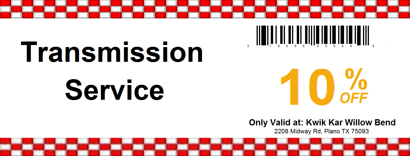 Transmission Service coupon