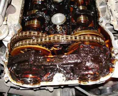 Dirty oil motor
